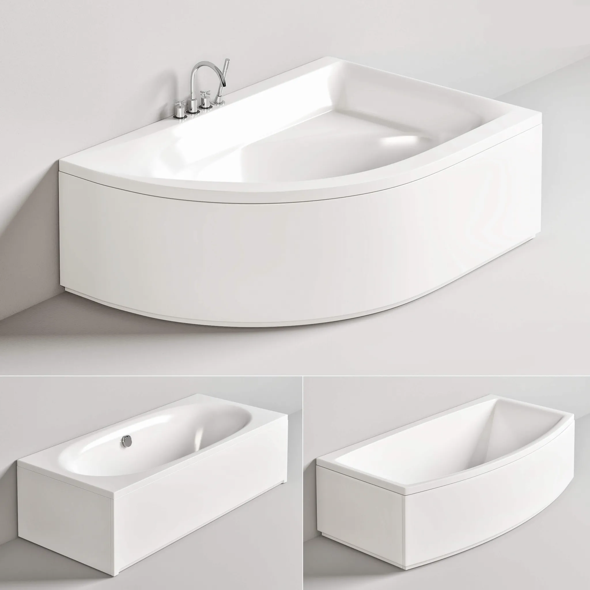 bathroom – Radaway baths + Steinberg bath  shower mixer 3ds Max
