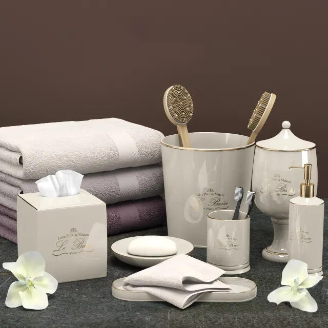 bathroom – RH bath set 3 3ds Max