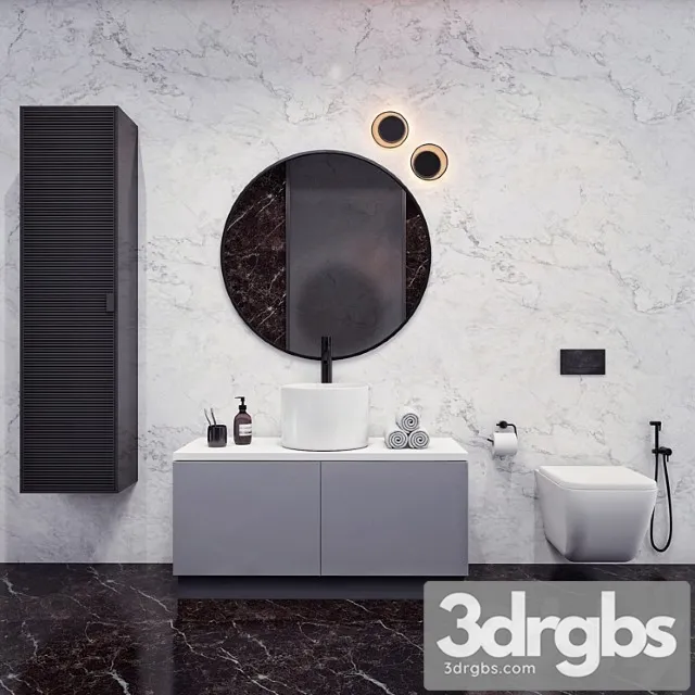 Bathroom Set 4 3dsmax Download