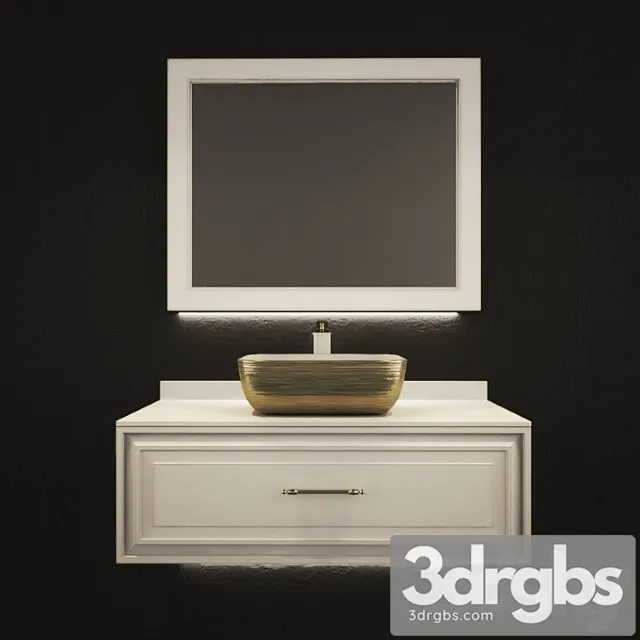 Bathroom Set 75 3dsmax Download