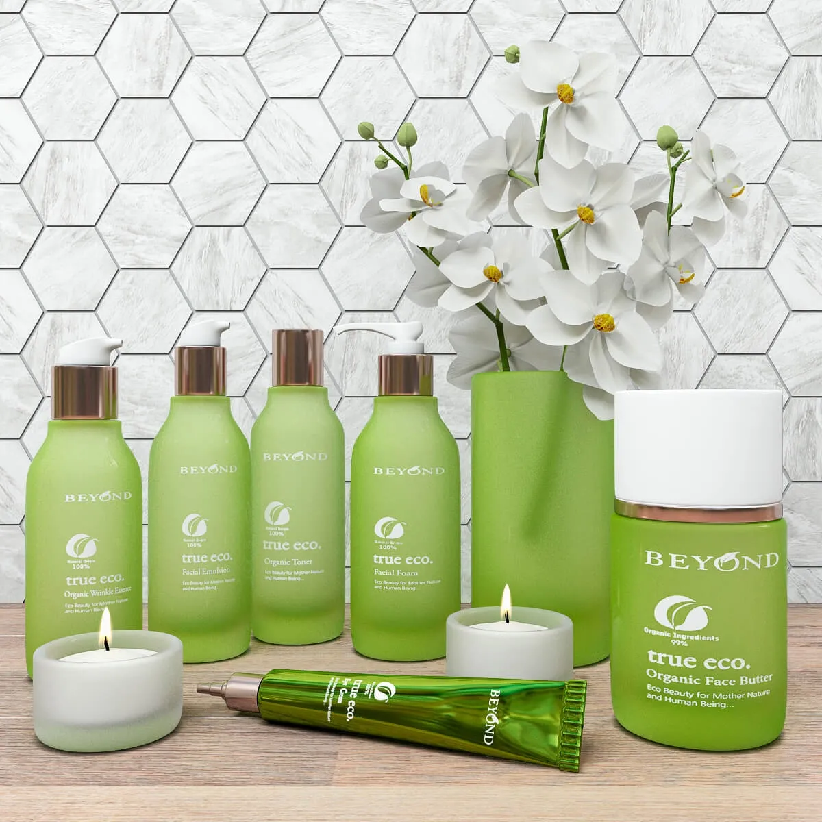 bathroom – Set Beyond natural cosmetics 3ds Max