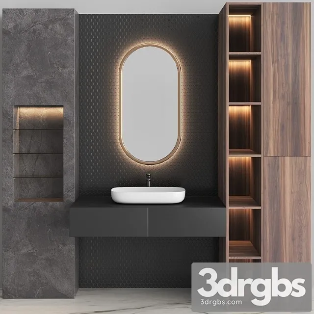Bathroom Set bs03 3dsmax Download
