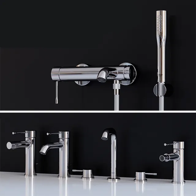 bathroom – Set mixer Grohe Essence New (Part 1) 3ds Max