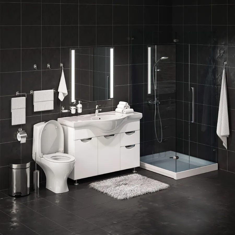 bathroom – Set of equipments for bathroom 3 3ds Max