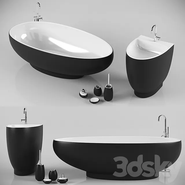 BATHROOM SET VOL 2 3DS Max Model