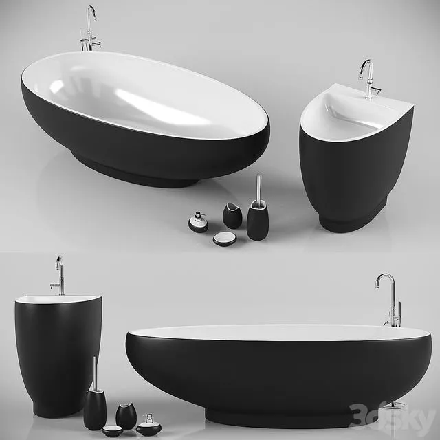 BATHROOM SET VOL 2 3dsMax Model