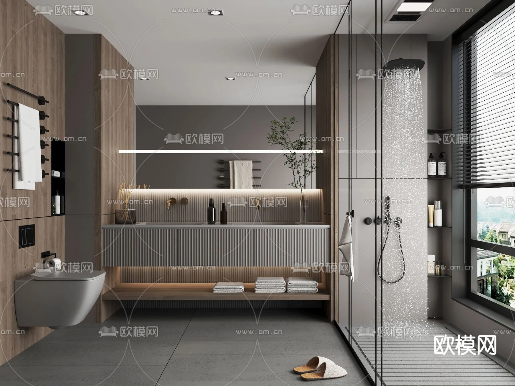 BATHROOM SETS – CORONA – 3D MODEL – 2232