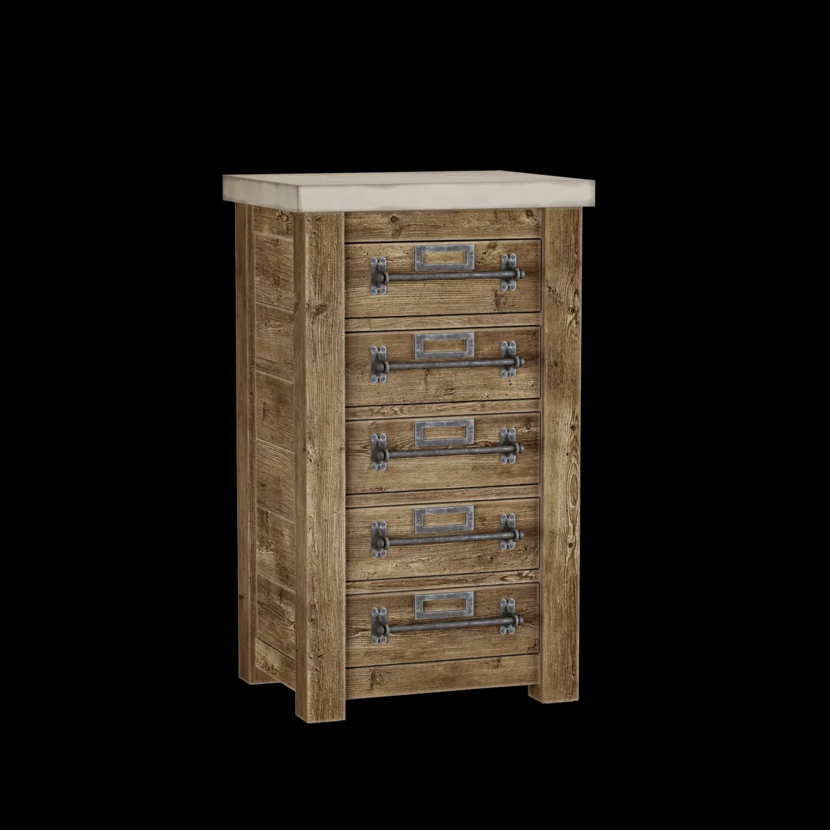 bathroom – Short cabinet for bath 3ds Max