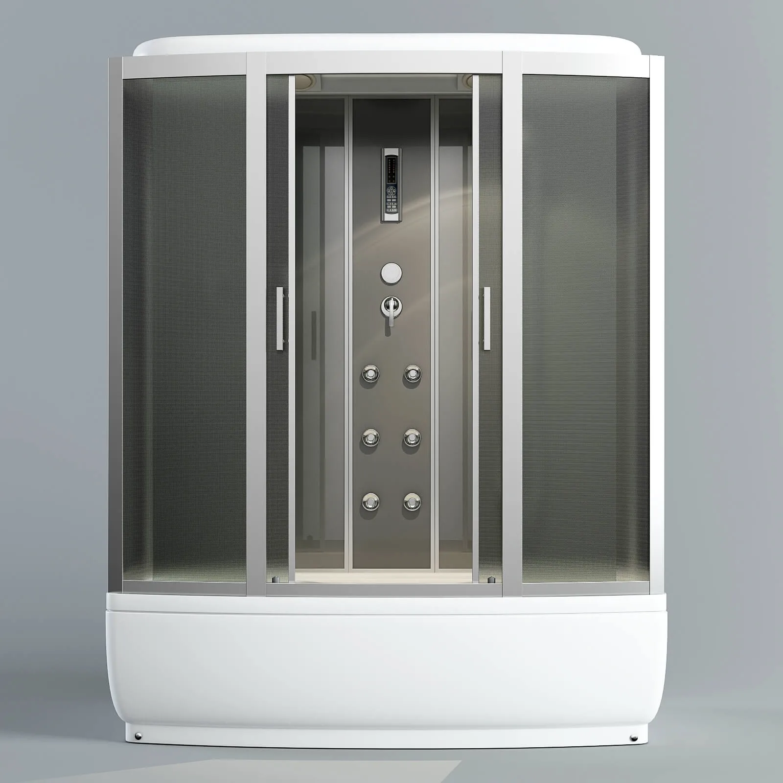 bathroom – Shower cabin Arcus AS-126 3ds Max