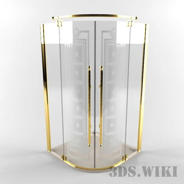 bathroom – Shower cabin Eurodesign IL Borgo 3ds Max