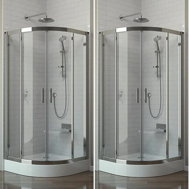 bathroom – Shower cabin the GEO 6 3ds Max
