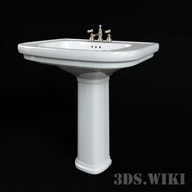 bathroom – Sink Devon & Devon Classica 3ds Max