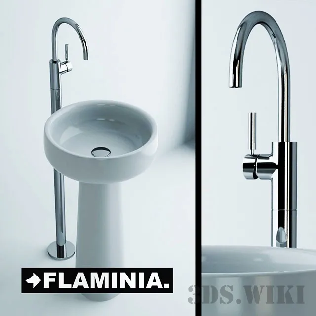 bathroom – Sink Flaminia Bonola BN46A BN50C 3ds Max
