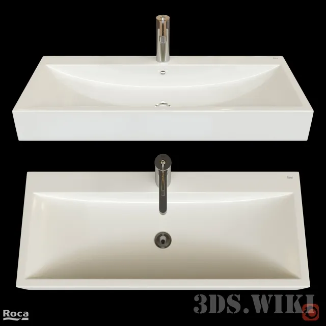 bathroom – Sink Roca Moai 3ds Max