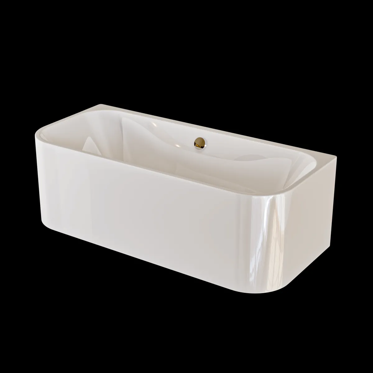 bathroom – Small bathtub 3ds Max
