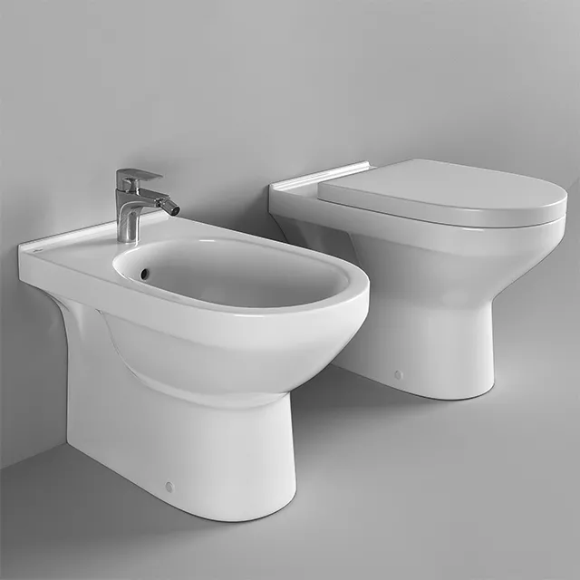 bathroom – Squat toilet and bidet Villeroy Boch O’Novo 3ds Max