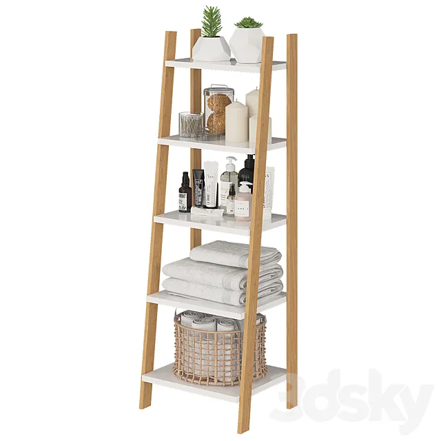 Bathroom stand 3ds Max