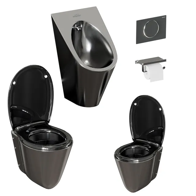 bathroom – Suite for WC v3 3ds Max