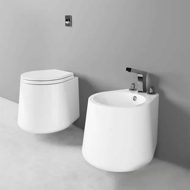 bathroom – Toilet and Bidet 2 3ds Max