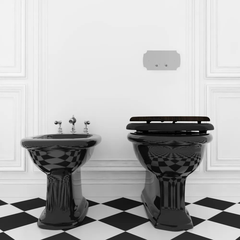 bathroom – Toilet and bidet 59 3ds Max