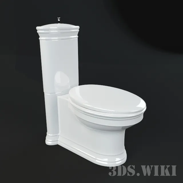 bathroom – Toilet compact Amadea 769510 3ds Max