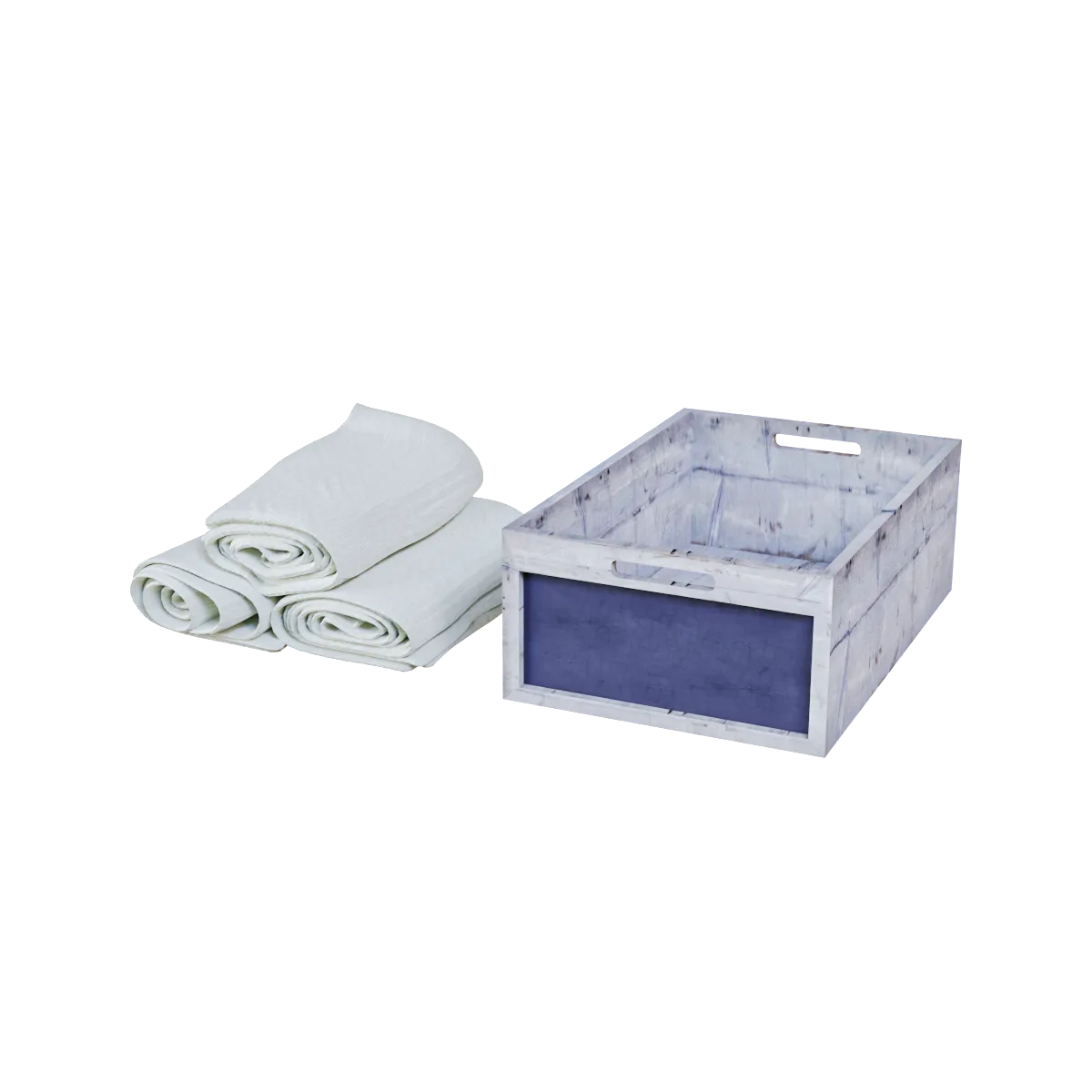 bathroom – Towel with box 3ds Max