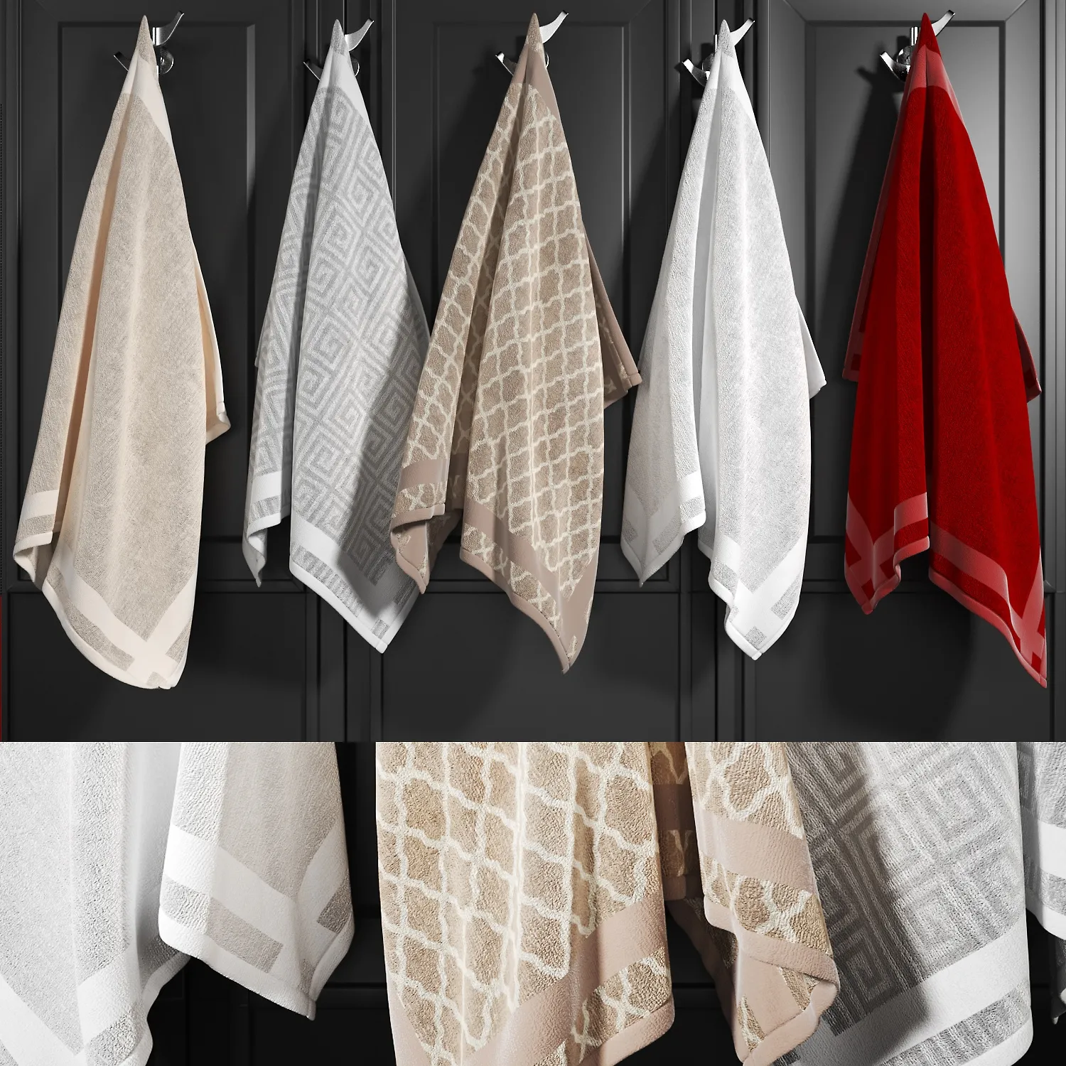 bathroom – Towels for bathroom 89 3ds Max