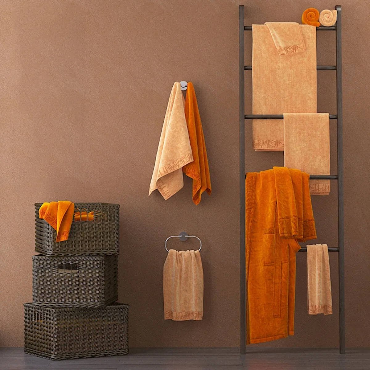 bathroom – Towels for bathroom m30-1 3ds Max