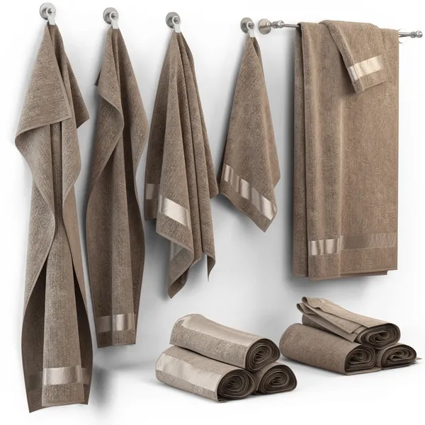 bathroom – Towels m18 3ds Max