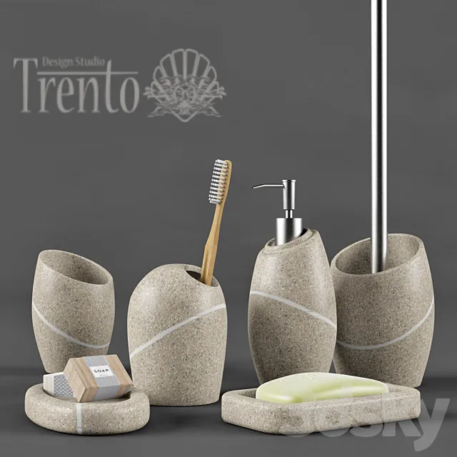Bathroom Trento Sea Stone 3DSMax File