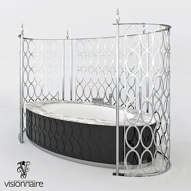 BATHROOM VISIONNAIRE (IPE CAVALLI) SATURNIA 3ds Max