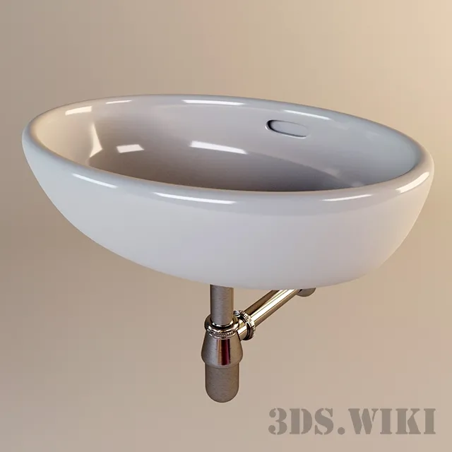bathroom – Wall Mounted Sink 3ds Max