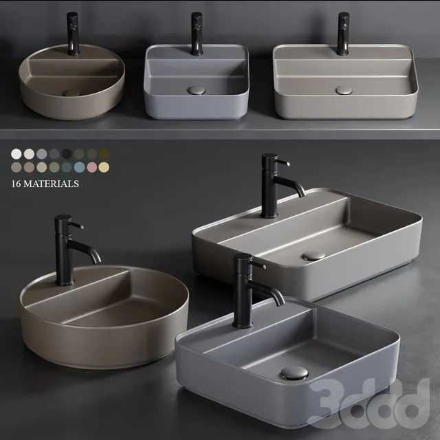 BATHROOM – WASH BASIN – 3D MODELS – 3DS MAX – FREE DOWNLOAD – 2735