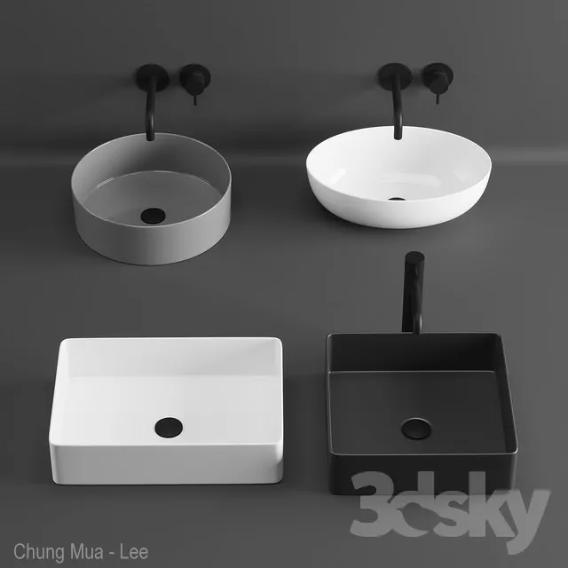 BATHROOM – WASH BASIN – 3D MODELS – 3DS MAX – FREE DOWNLOAD – 2753