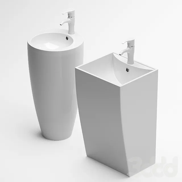 BATHROOM – WASH BASIN – 3D MODELS – 3DS MAX – FREE DOWNLOAD – 2819