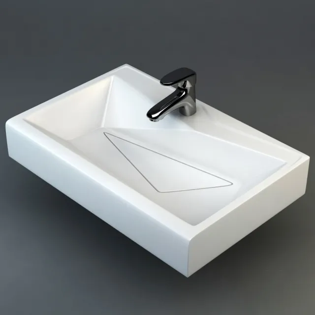 bathroom – Washbasin 85 3ds Max
