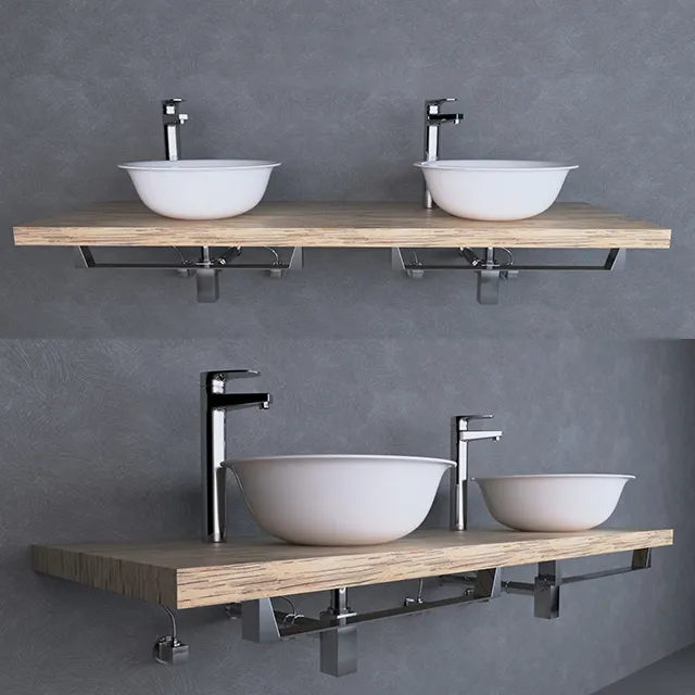 bathroom – Washbasin Agape 3ds Max