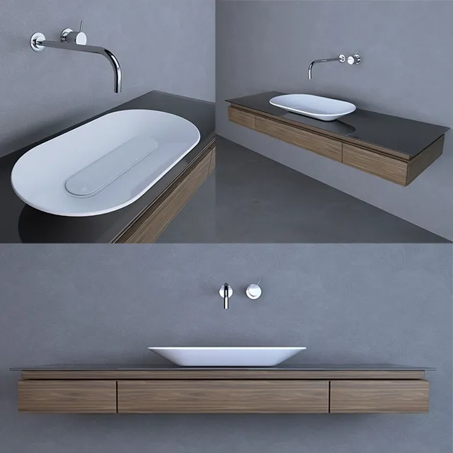bathroom – Washbasin Agape 67 3ds Max