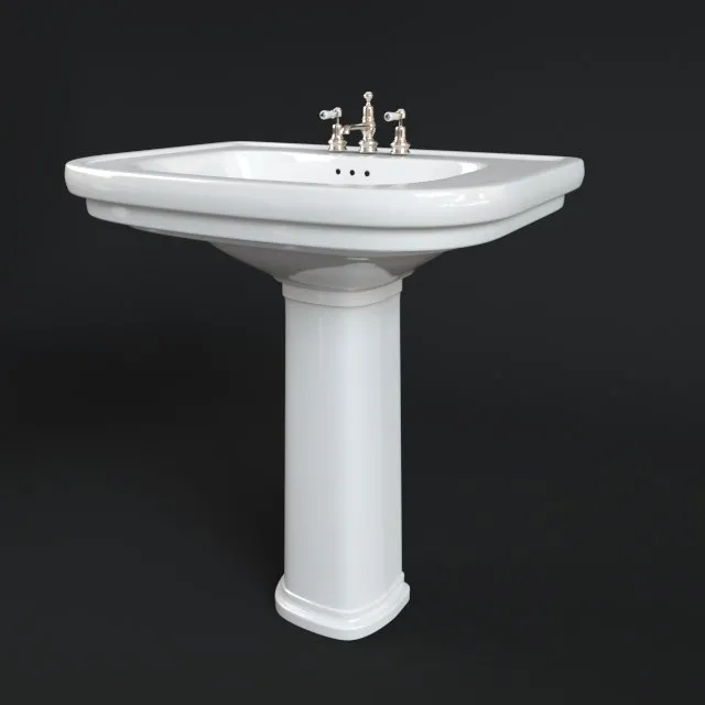 bathroom – Washbasin Devon and Devon classica 3ds Max