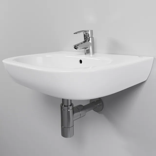 bathroom – Washbasin Roca Meridian 3ds Max