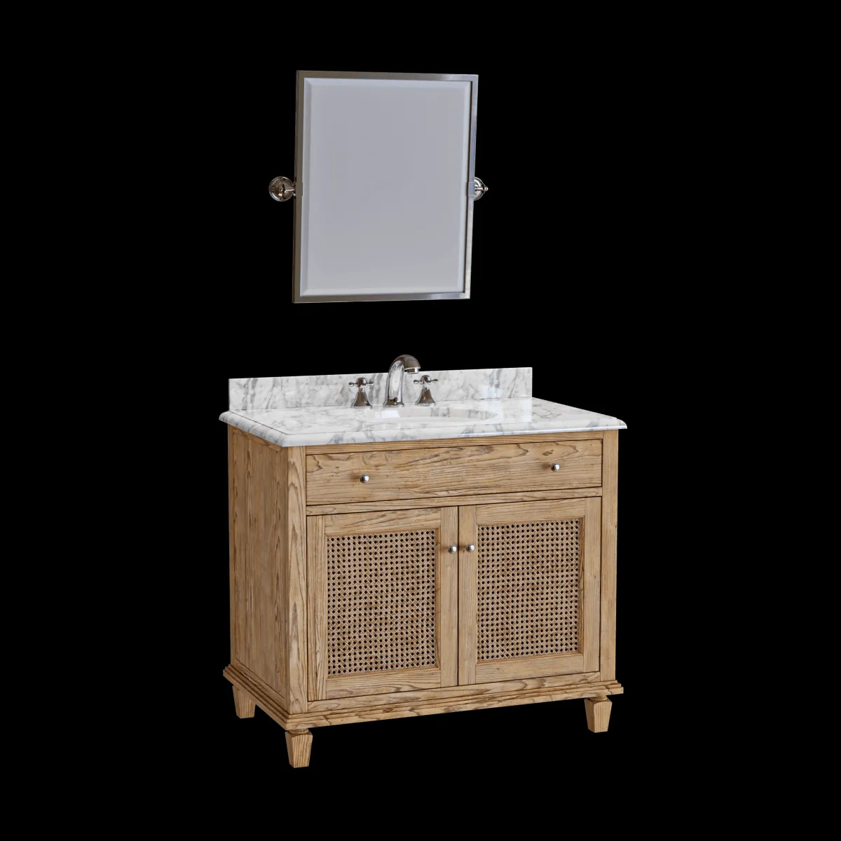 bathroom – Washbasin set 3ds Max