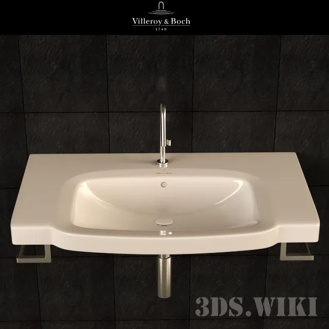 bathroom – Washbasin Villeroy & Boch 3ds Max
