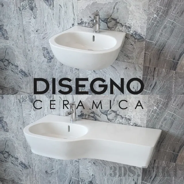 bathroom – Washbasins DISEGNO Ceramica WEG 3ds Max