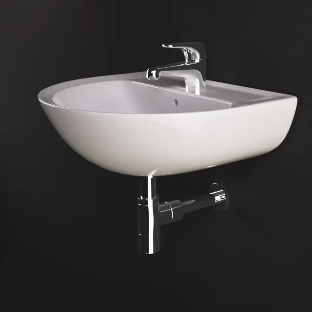 bathroom – Washbasins  Standard Esco 3ds Max