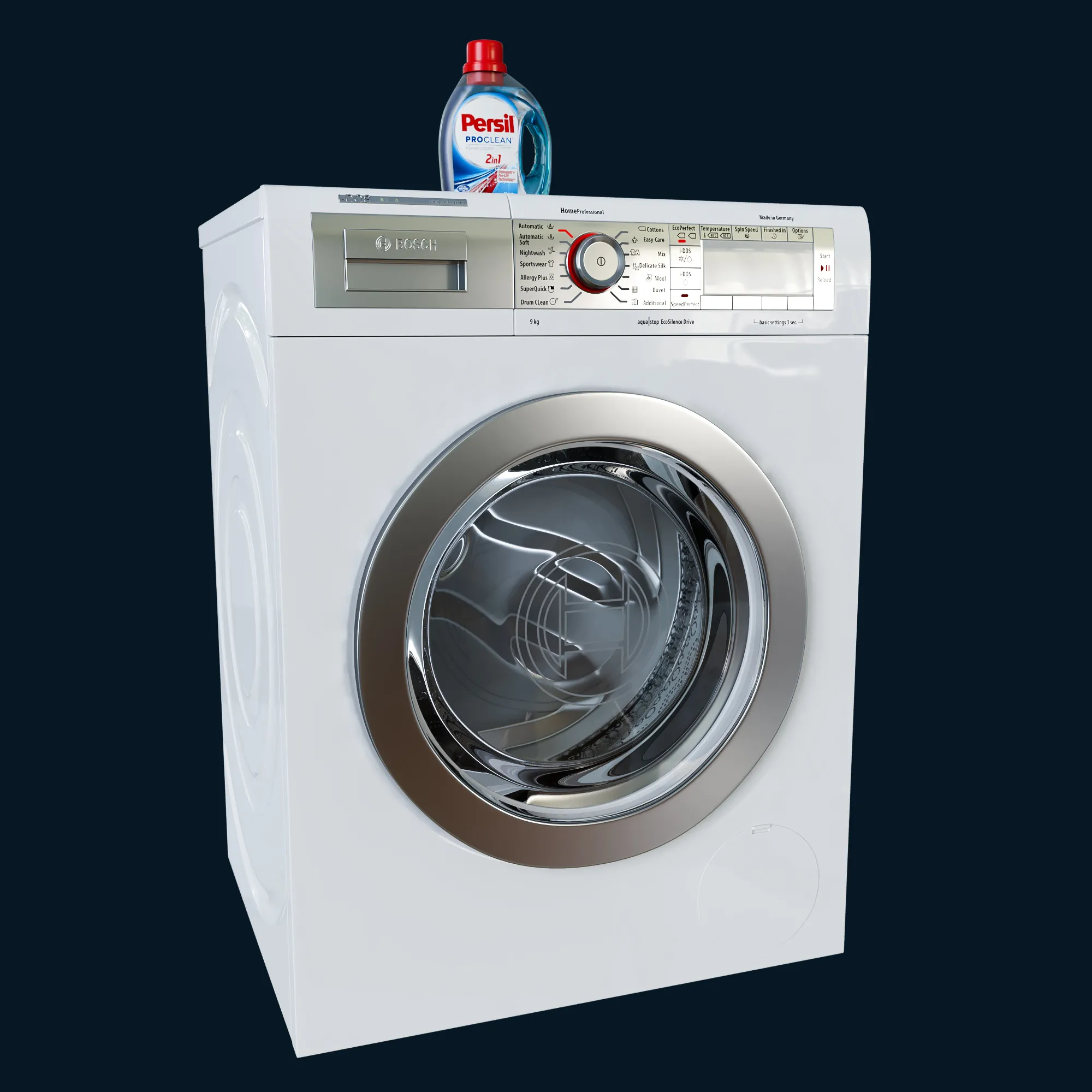 bathroom – Washing machine BOSCH 3ds Max