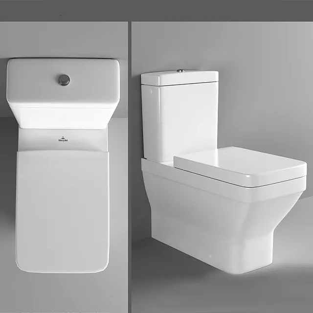 bathroom – WC-CD Villeroy and Boch Architectura 3ds Max