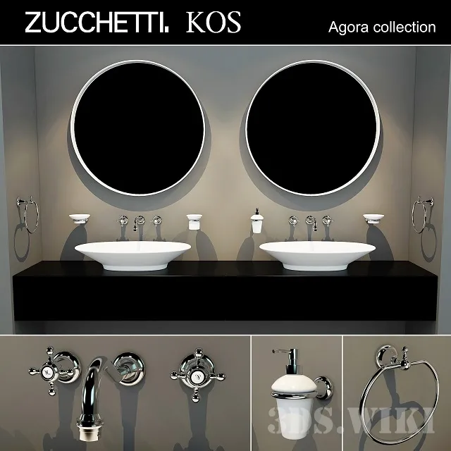 bathroom – Zucchetti Agora Kit 3ds Max