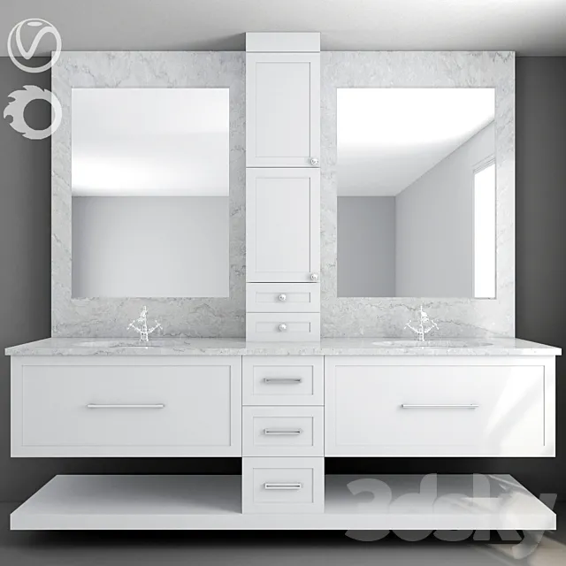 Bathroom_Furniture_20 3ds Max