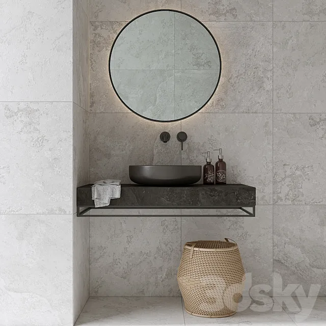 Bathroom_set_01 3ds Max