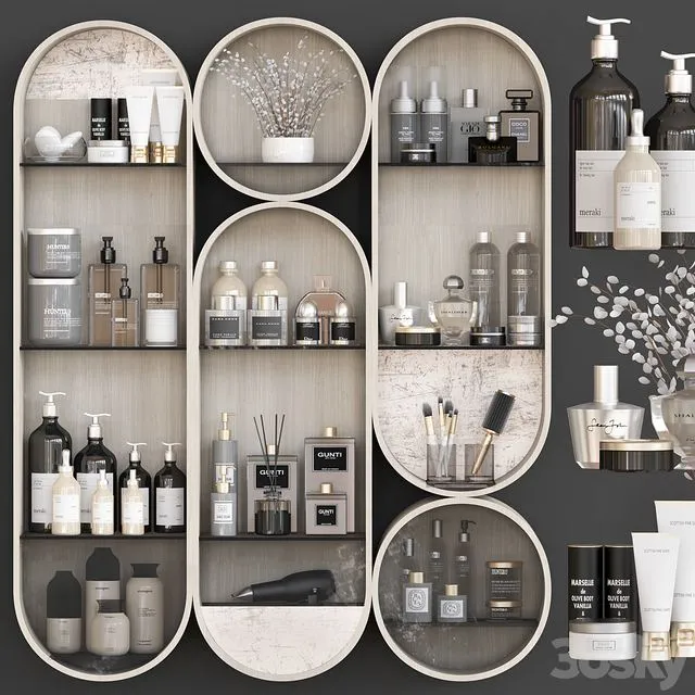 bathroomset_125 3dsMax Model